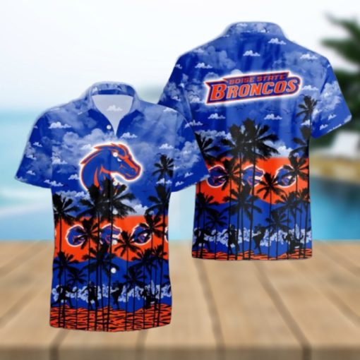 Boise State Broncos Palms Tree Hawaiian Shirt