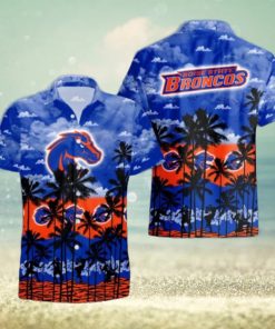 Boise State Broncos Palms Tree Hawaiian Shirt