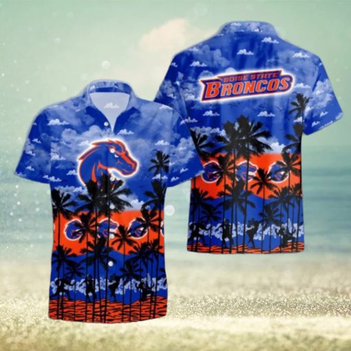 Boise State Broncos Palms Tree Hawaiian Shirt