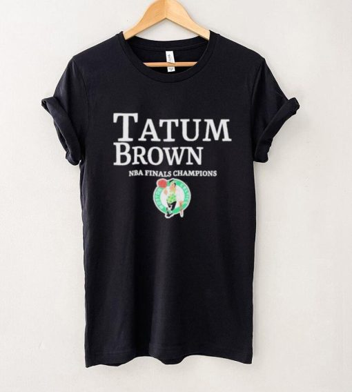 Boston Celtics Tatum Brown NBA Champions Mvp 2024 Shirt