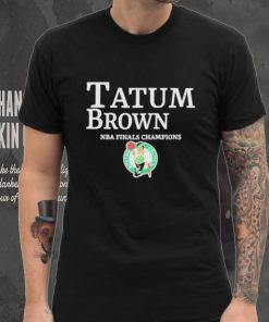 Boston Celtics Tatum Brown NBA Champions Mvp 2024 Shirt