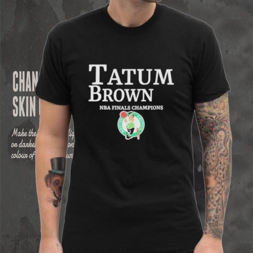 Boston Celtics Tatum Brown NBA Champions Mvp 2024 Shirt