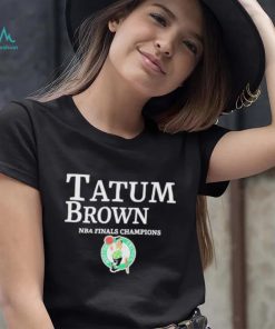 Boston Celtics Tatum Brown NBA Champions Mvp 2024 Shirt