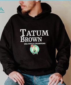 Boston Celtics Tatum Brown NBA Champions Mvp 2024 Shirt