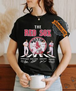 Boston Red Sox Legend Jarren Duran Alex Cora Tanner Houck Rafael Devers Signature Shirt