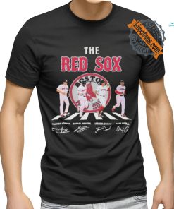 Boston Red Sox Legend Jarren Duran Alex Cora Tanner Houck Rafael Devers Signature Shirt