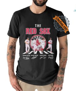 Boston Red Sox Legend Jarren Duran Alex Cora Tanner Houck Rafael Devers Signature Shirt