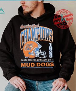 Bourbon Bowl Champions 1998 South Central Louisiana State Mud Dogs shirt