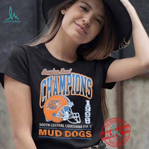 Bourbon Bowl Champions 1998 South Central Louisiana State Mud Dogs shirt