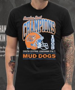 Bourbon Bowl Champions 1998 South Central Louisiana State Mud Dogs shirt