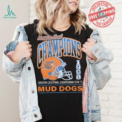 Bourbon Bowl Champions 1998 South Central Louisiana State Mud Dogs shirt