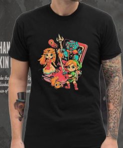 Brave Game Zelda Black Shirt