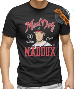 Braves Greg Maddux NL CY Young Award Signature Shirt