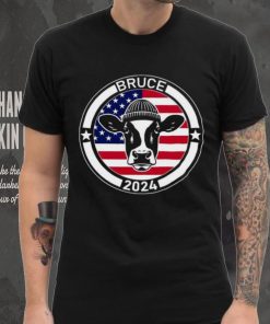 Bruce for President his cow shirt
