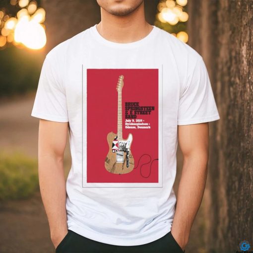 Bruce springsteen and e street band tour in odense denmark on july 9 2024 shirt