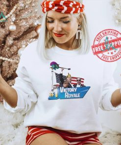 Bruh Tees Trump Victory Royale Llama Pickaxe Shirt