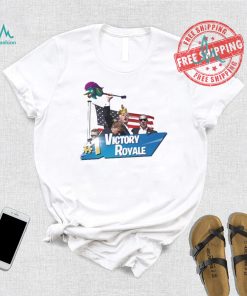 Bruh Tees Trump Victory Royale Llama Pickaxe Shirt