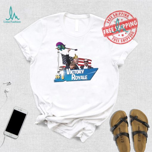 Bruh Tees Trump Victory Royale Llama Pickaxe Shirt