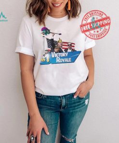 Bruh Tees Trump Victory Royale Llama Pickaxe Shirt