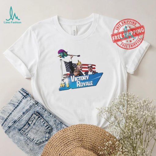 Bruh Tees Trump Victory Royale Llama Pickaxe Shirt