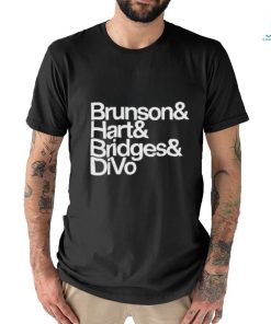 Brunson& hart& brideges& divo T shirt