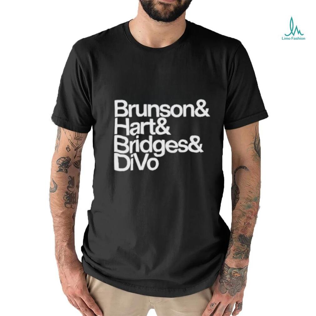 Brunson& hart& brideges& divo T shirt Brunson& hart& brideges& divo T shirt