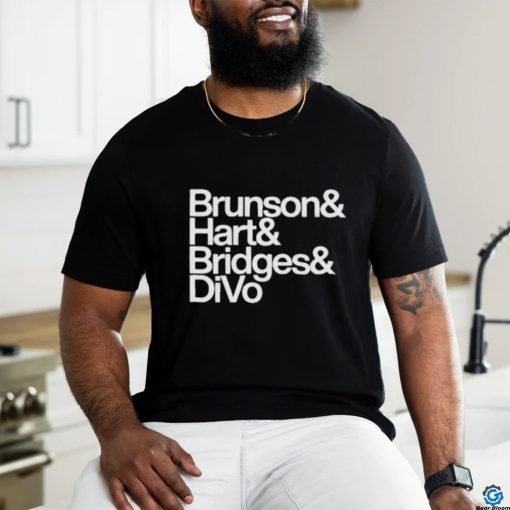 Brunson& hart& brideges& divo T shirt
