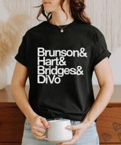 Brunson& hart& brideges& divo T shirt