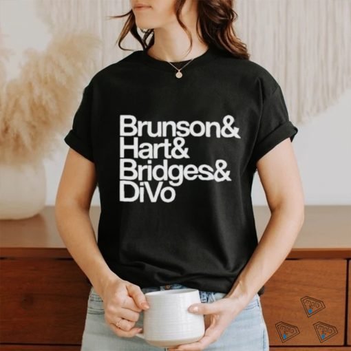 Brunson& hart& brideges& divo T shirt