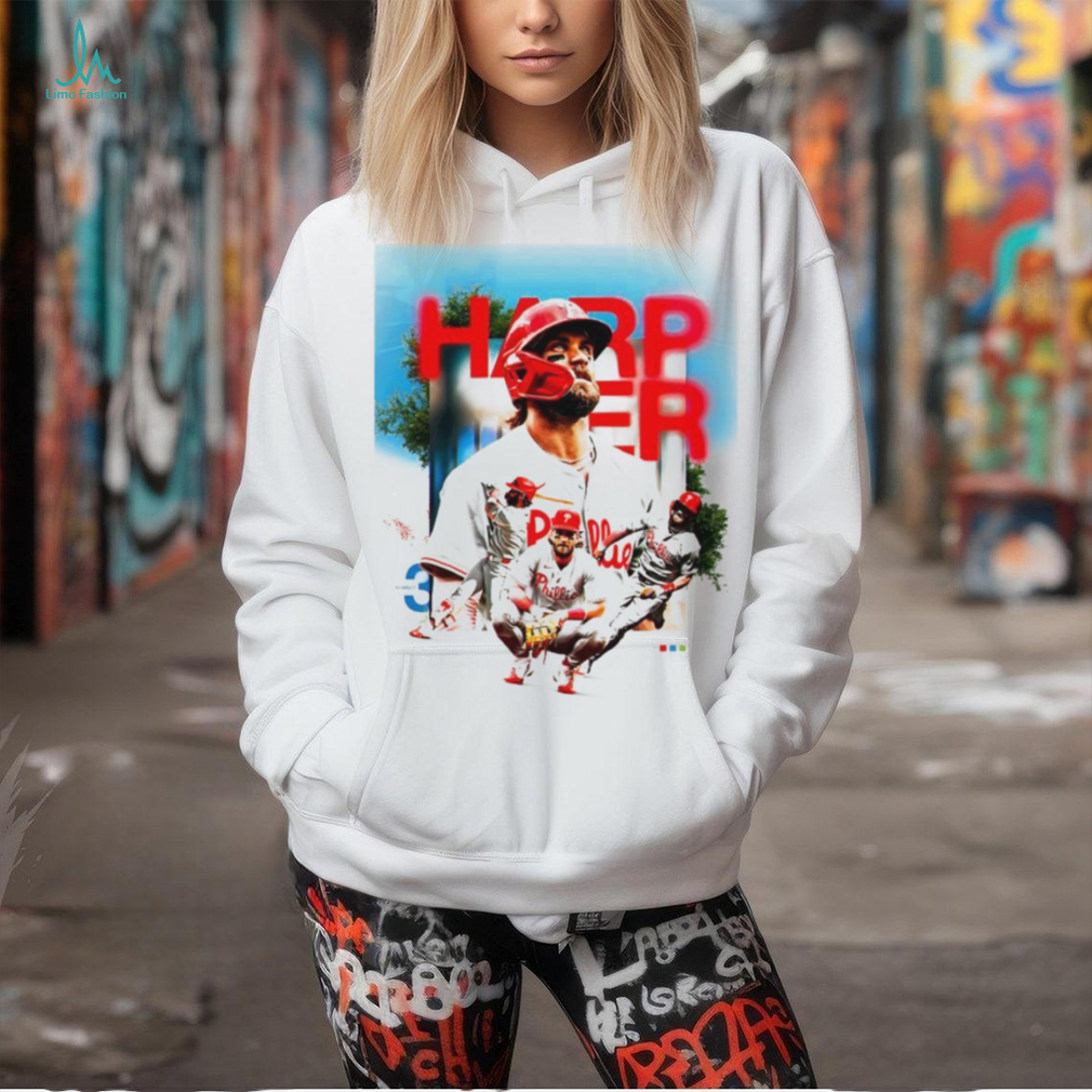 Bryce Harper Philadelphia Phillies number 3 picture collage shirt Bryce Harper Philadelphia Phillies number 3 picture collage shirt