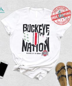 Buckeye national Scarlet and gray Ohio State shirt