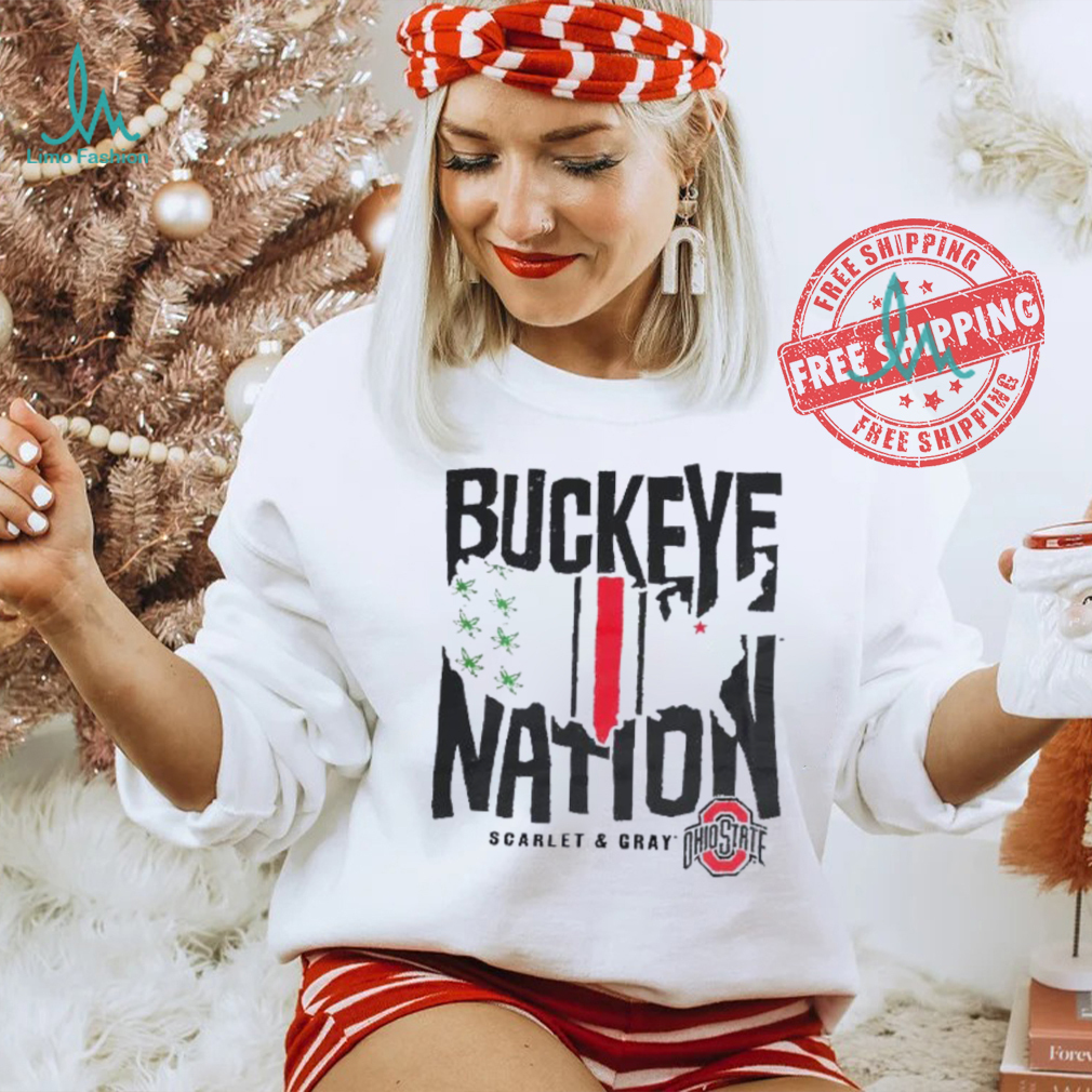 Buckeye national Scarlet and gray Ohio State shirt Buckeye national Scarlet and gray Ohio State shirt