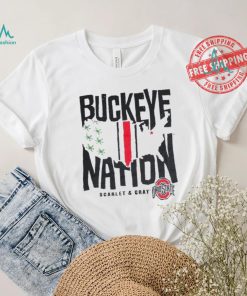 Buckeye national Scarlet and gray Ohio State shirt