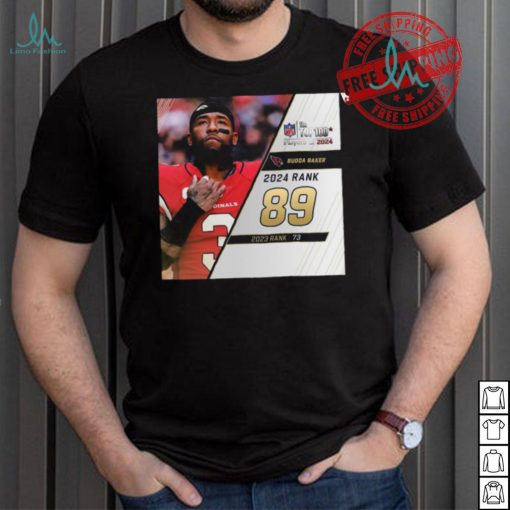 Budda Baker Rank 89 The NFL Top 100 Players Of 2024 T Shirt