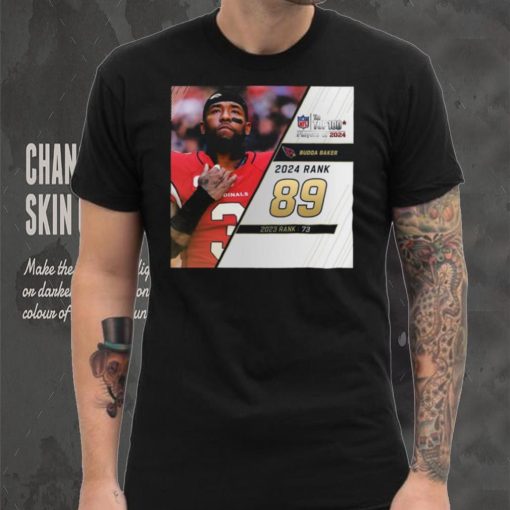 Budda Baker Rank 89 The NFL Top 100 Players Of 2024 T Shirt