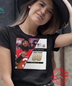 Budda Baker Rank 89 The NFL Top 100 Players Of 2024 T Shirt