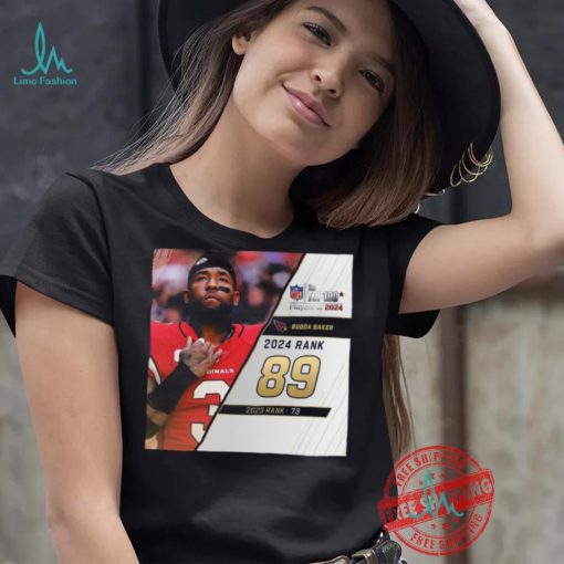 Budda Baker Rank 89 The NFL Top 100 Players Of 2024 T Shirt