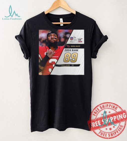 Budda Baker Rank 89 The NFL Top 100 Players Of 2024 T Shirt