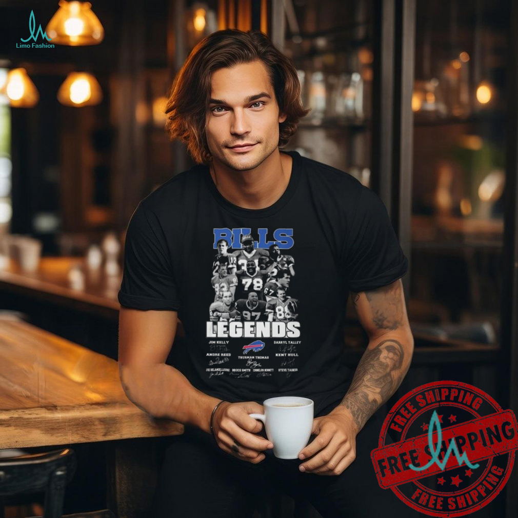 Buffalo Bills All The Legends Of Best Team Signatures Shirt Buffalo Bills All The Legends Of Best Team Signatures Shirt
