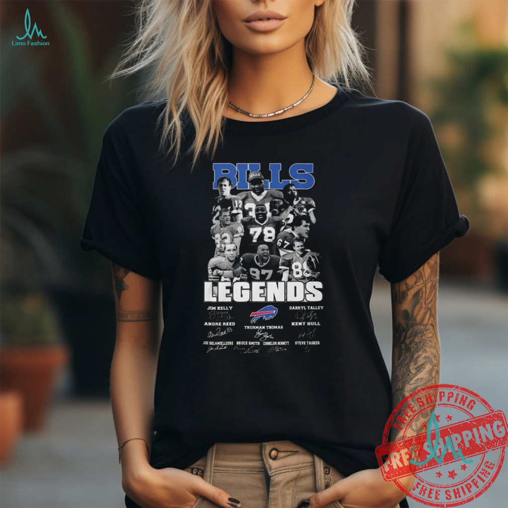 Buffalo Bills All The Legends Of Best Team Signatures Shirt Buffalo Bills All The Legends Of Best Team Signatures Shirt