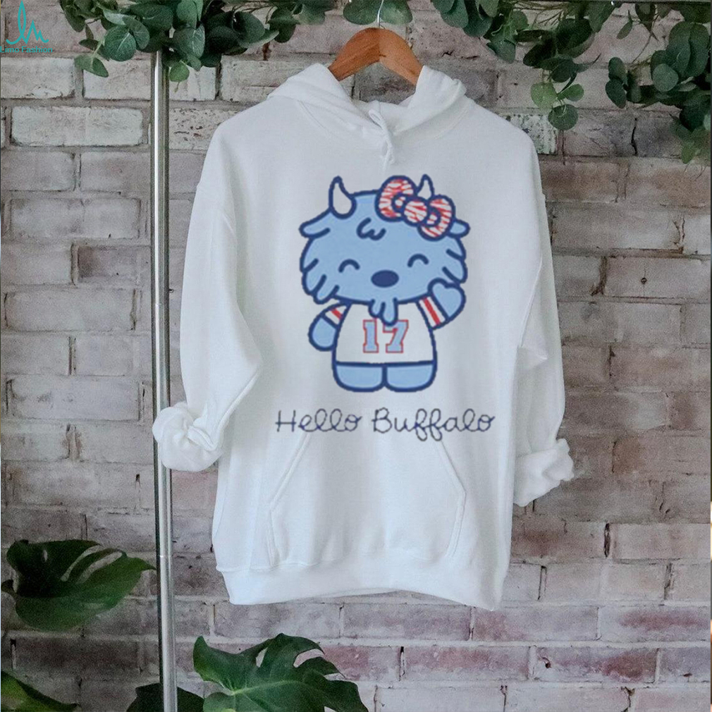 Buffalo Bills Hello Buffalo Mascot T shirt Buffalo Bills Hello Buffalo Mascot T shirt