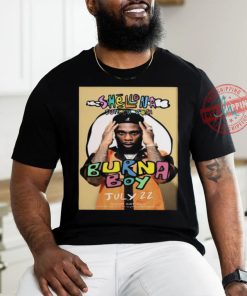 Burna Boy Shellona St Tropez On July 22 2024 Shirt