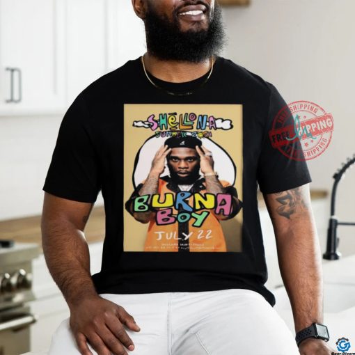 Burna Boy Shellona St Tropez On July 22 2024 Shirt