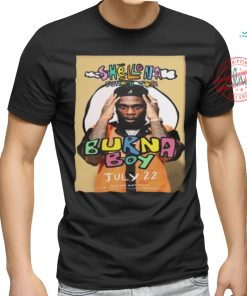 Burna Boy Shellona St Tropez On July 22 2024 Shirt