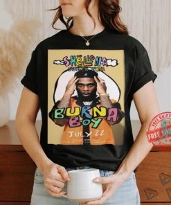 Burna Boy Shellona St Tropez On July 22 2024 Shirt