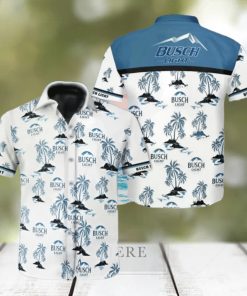 Busch Light Mens Hawaiian Shirt