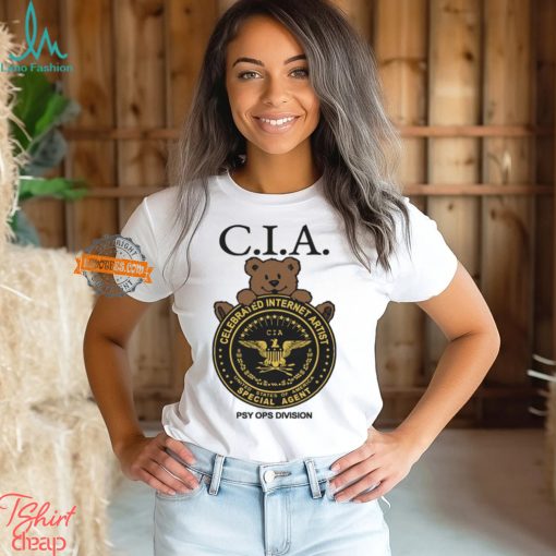 C.I.A. Celebrated Internet Artist Special Agent Psy Ops Division Shirt