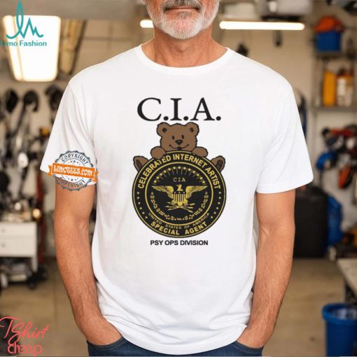 C.I.A. Celebrated Internet Artist Special Agent Psy Ops Division Shirt