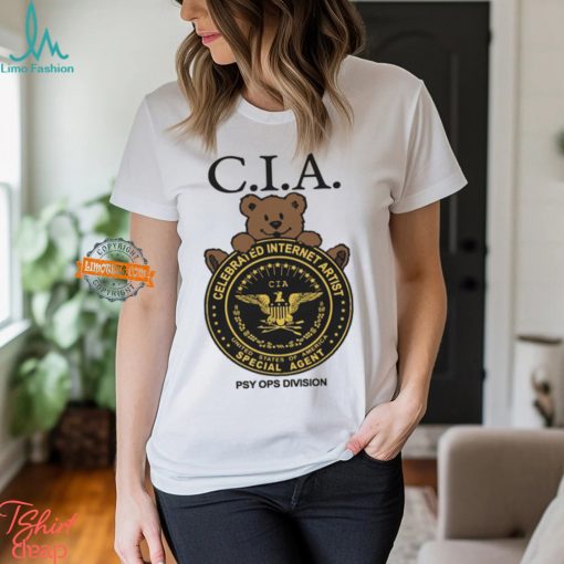 C.I.A. Celebrated Internet Artist Special Agent Psy Ops Division Shirt