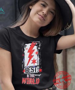 CM Punk Best In The World Stars and Stripes T Shirt